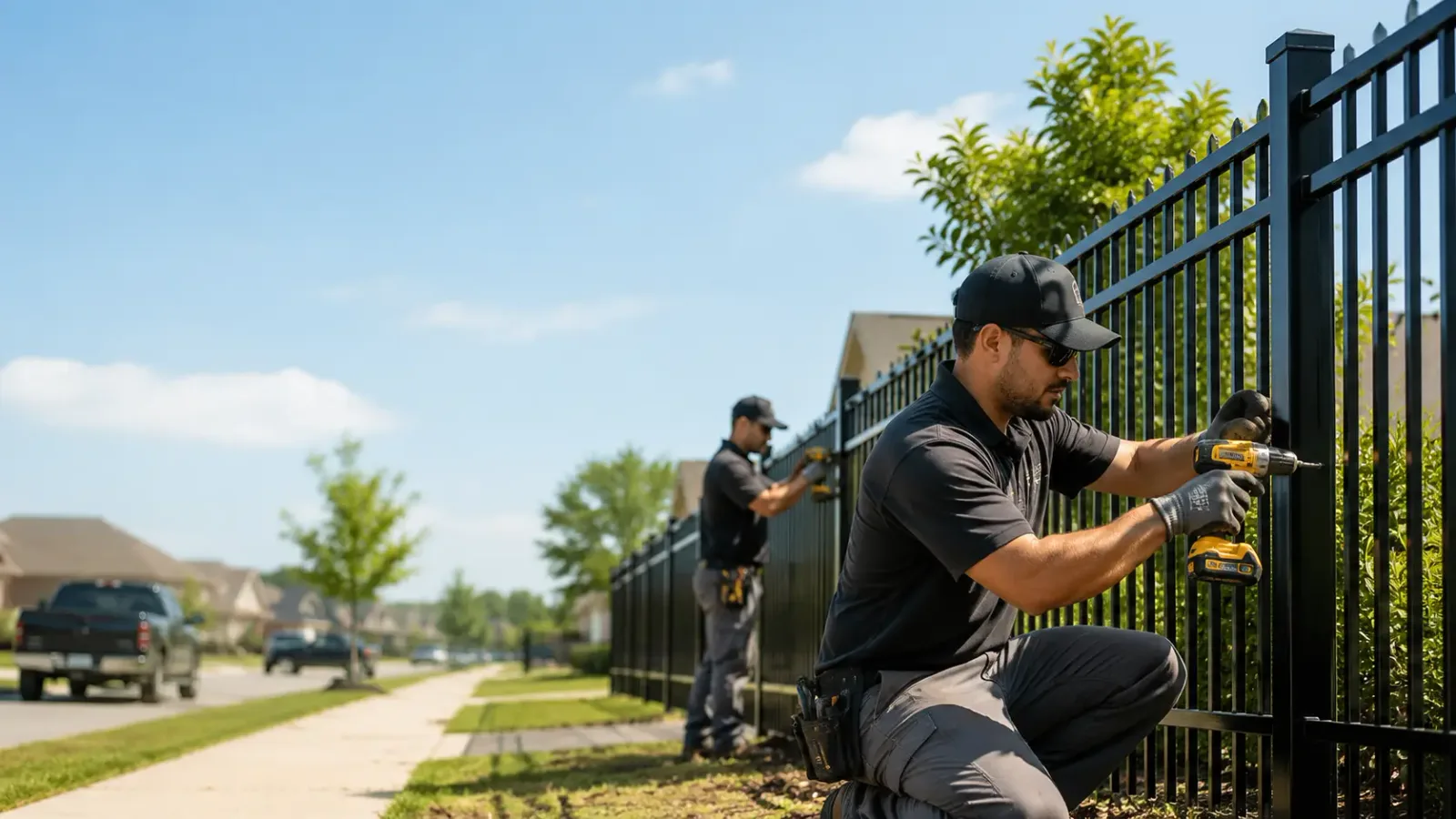 Metal Fence Installation in Roxboro, NC